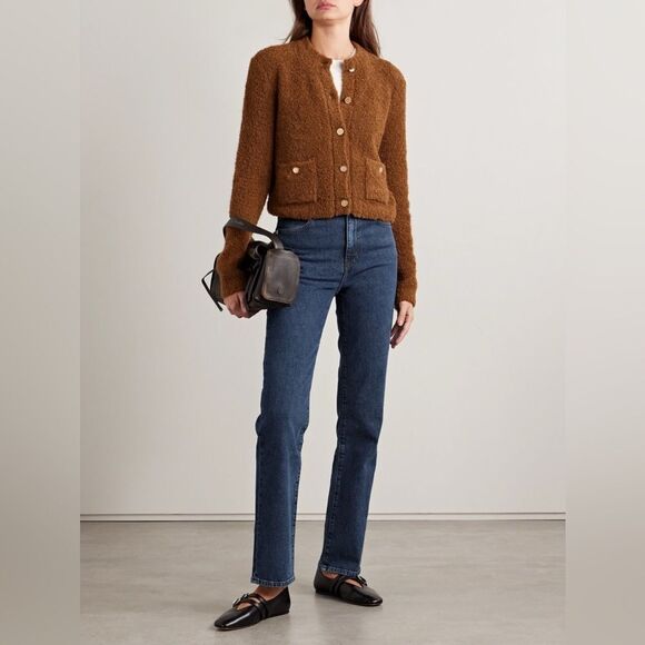 NWT FRAME The Ruler Slim Leg jeans in “Archie” mid wash - Picture 4 of 13